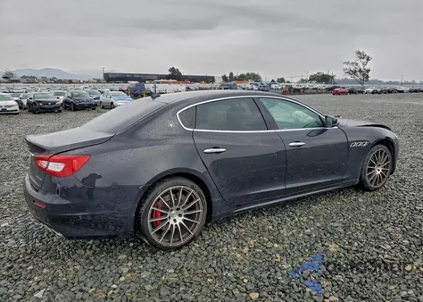 2018 Maserati Quattroporte S z USA, uszkodzony, nr VIN ZAM56YPL3J1291801
